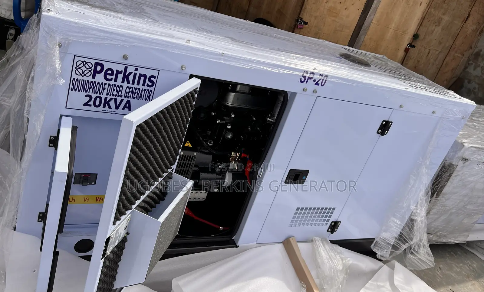 20kva Perkins Soundproof Generator 100% Copper Coil