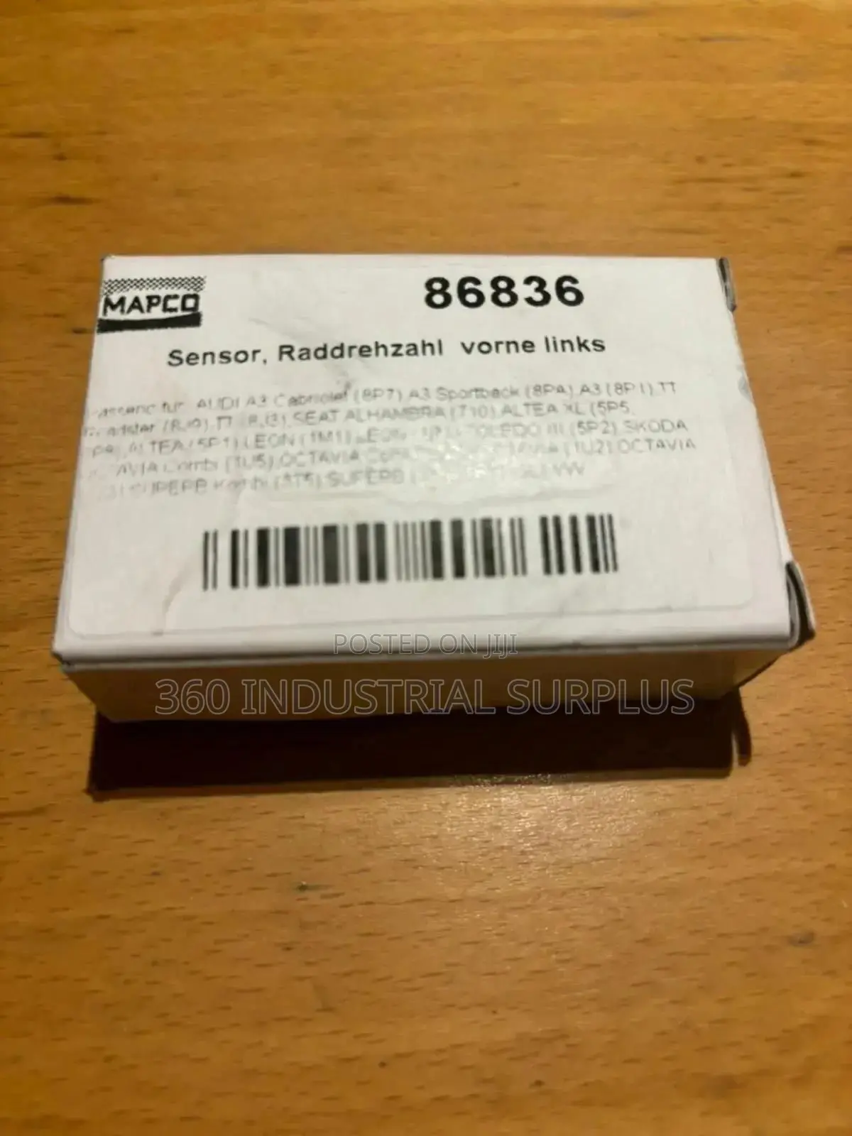 Genuine Mapco 86836 Abs Sensor