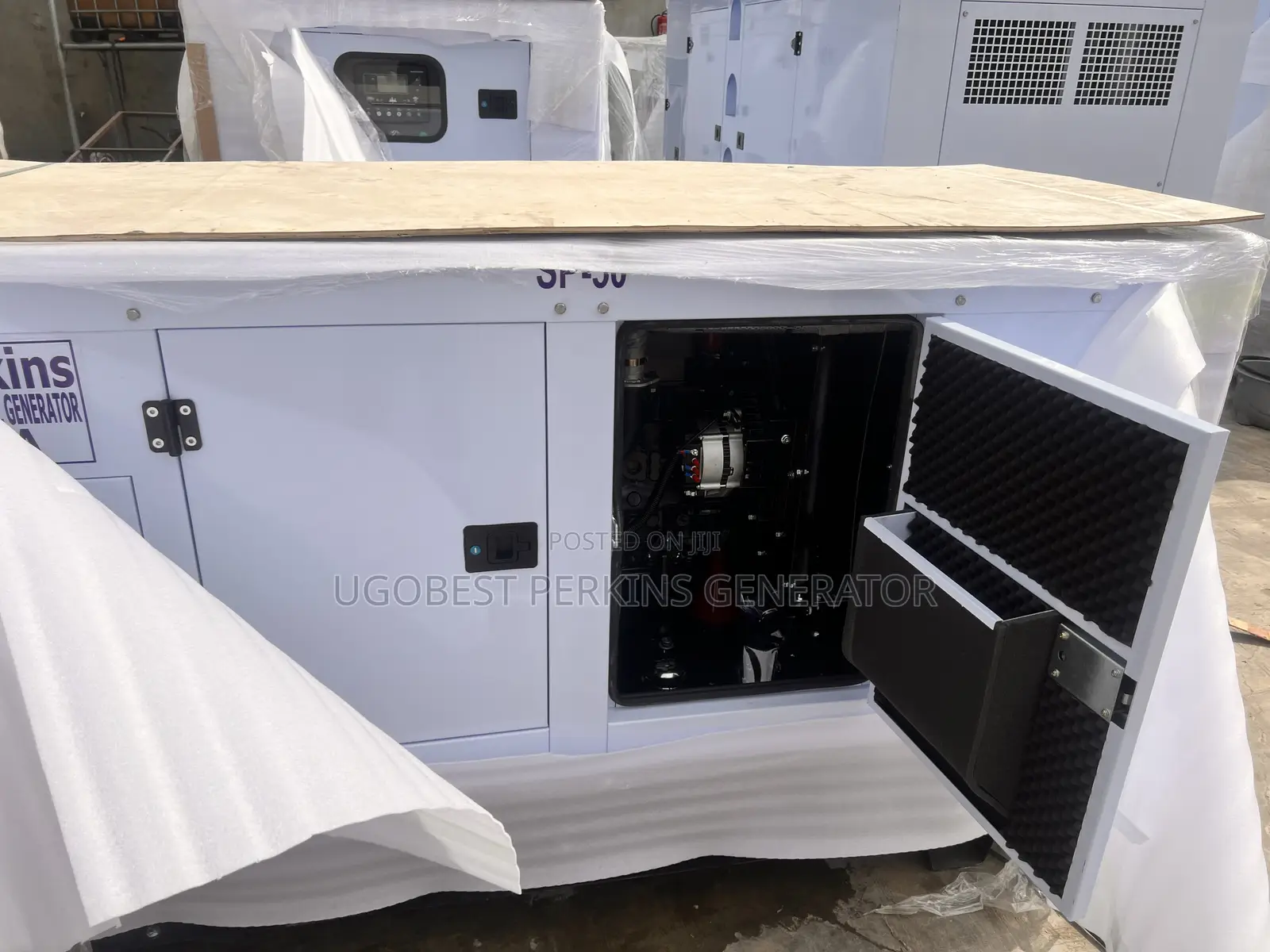 50kva Perkins Generator Soundproof 100% Copper Coil