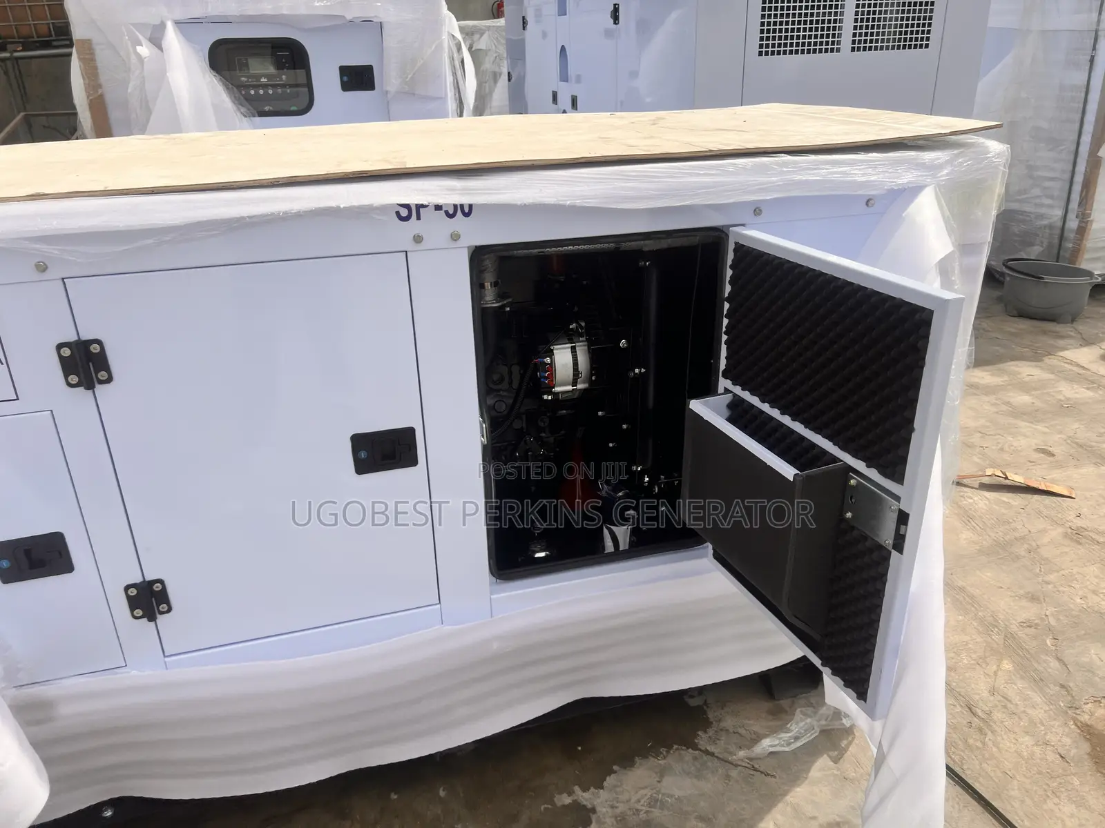 50kva Perkins Generator Soundproof 100% Copper Coil