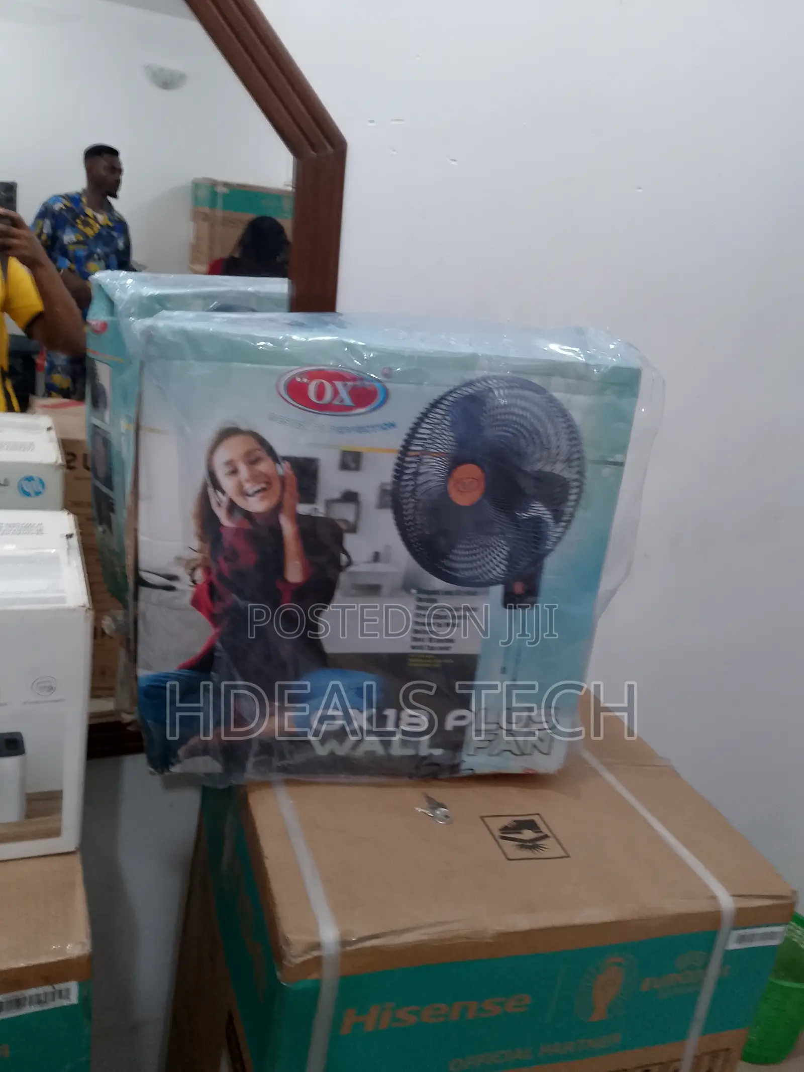 Brand New 18 Inches OX Hexa Wall Fan