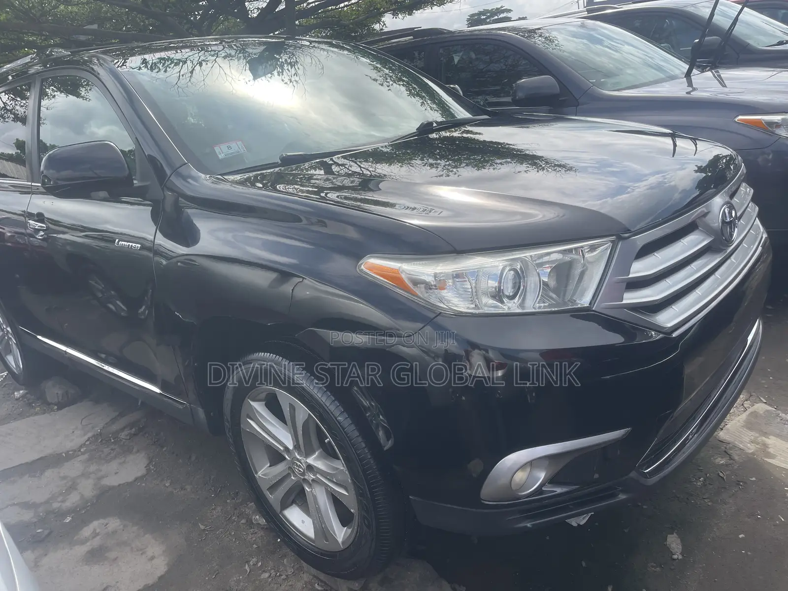 Toyota Highlander Limited 3.5L 2WD 2013 Black