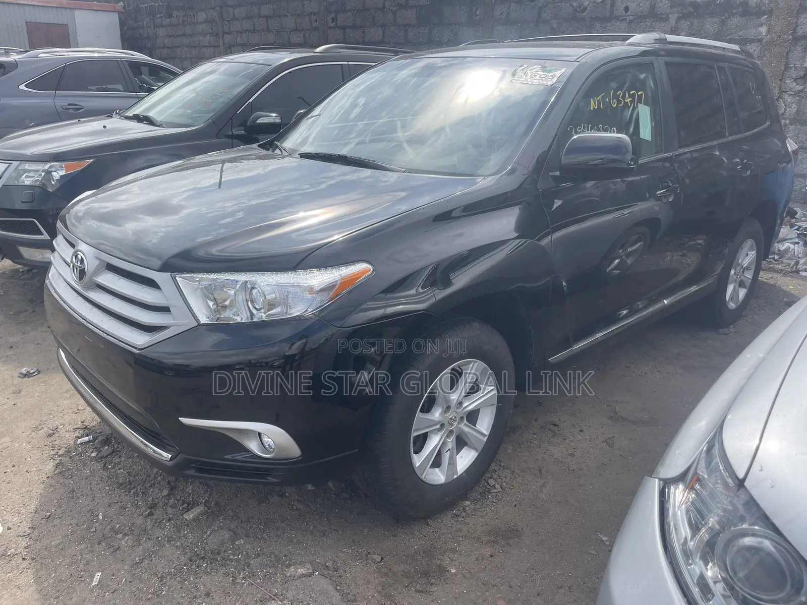 Toyota Highlander Limited 2012 Black