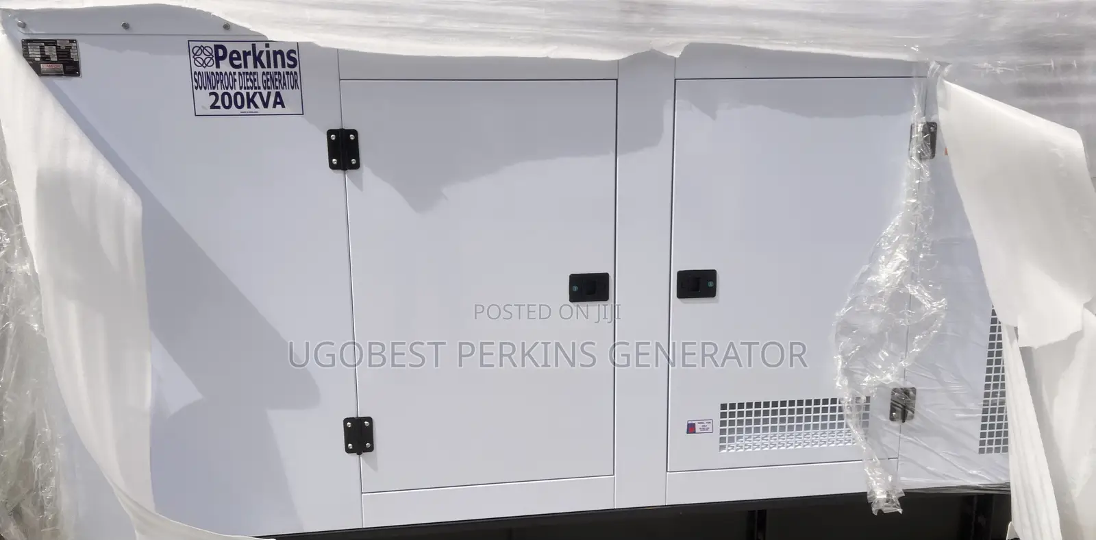 200kva Perkins Generator Soundproof 100% Copper