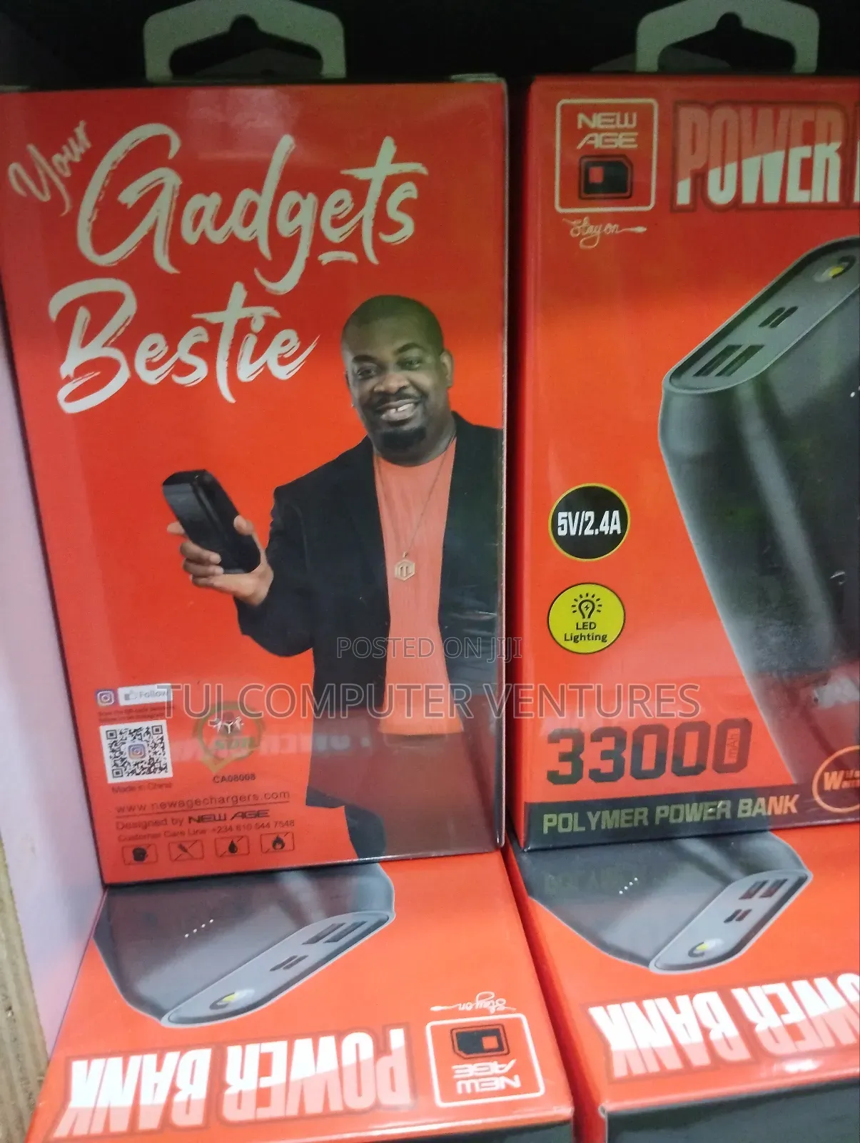 New Age 33000mah Powerbank Turbo2