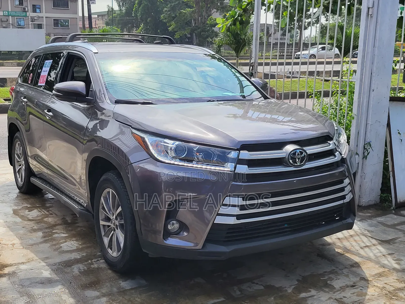 Toyota Highlander 2017 Gray