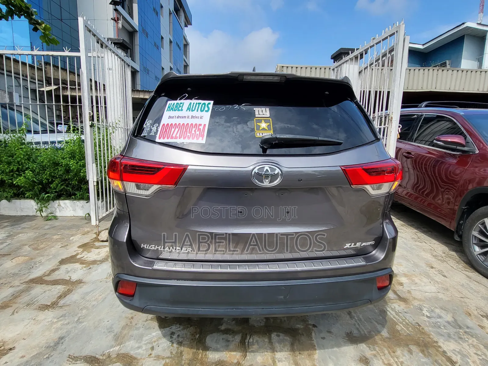 Toyota Highlander 2017 Gray