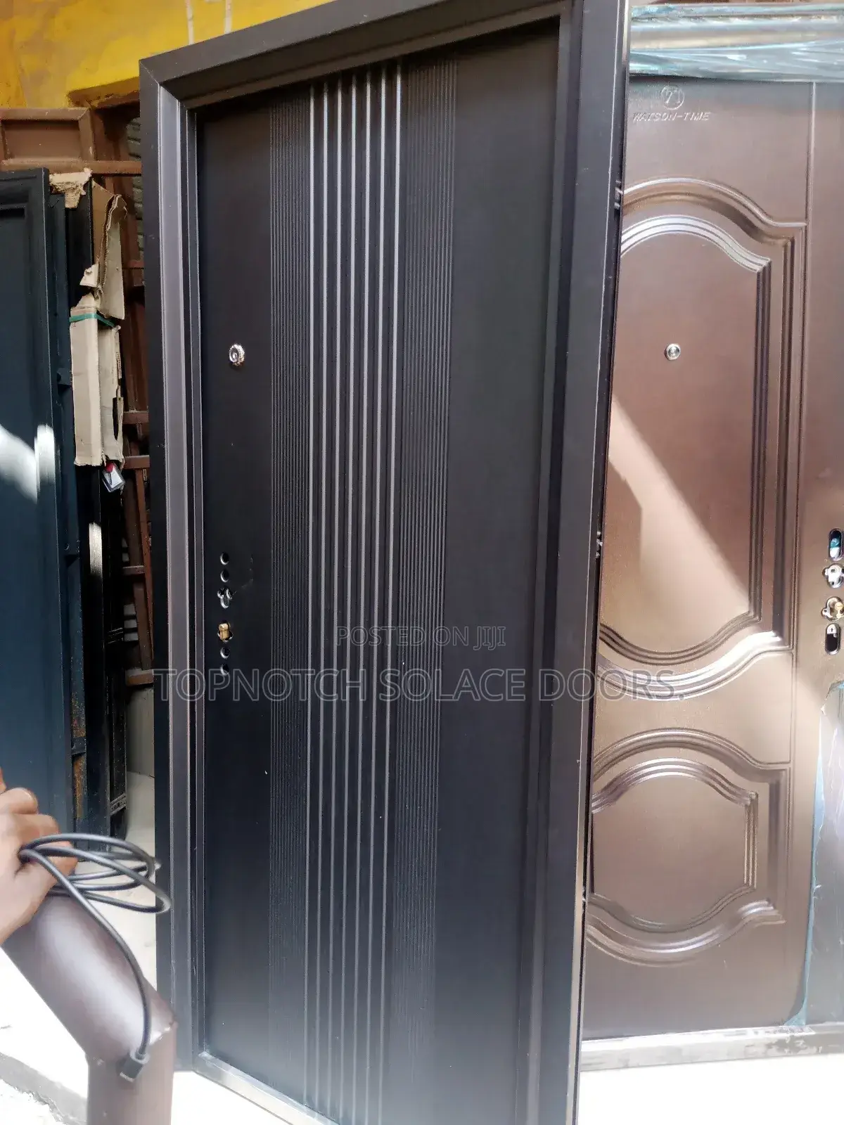 3ft Top Galvanized Steel Door (Golden Diamond)