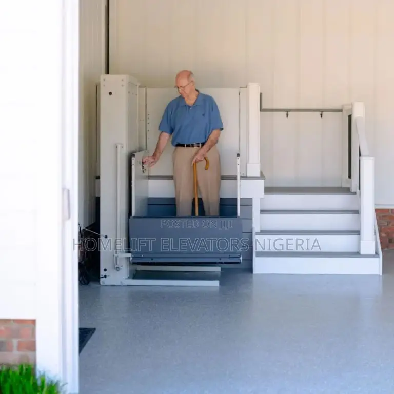 Stainless Steel and Glass Wheelchair Platform Lifts