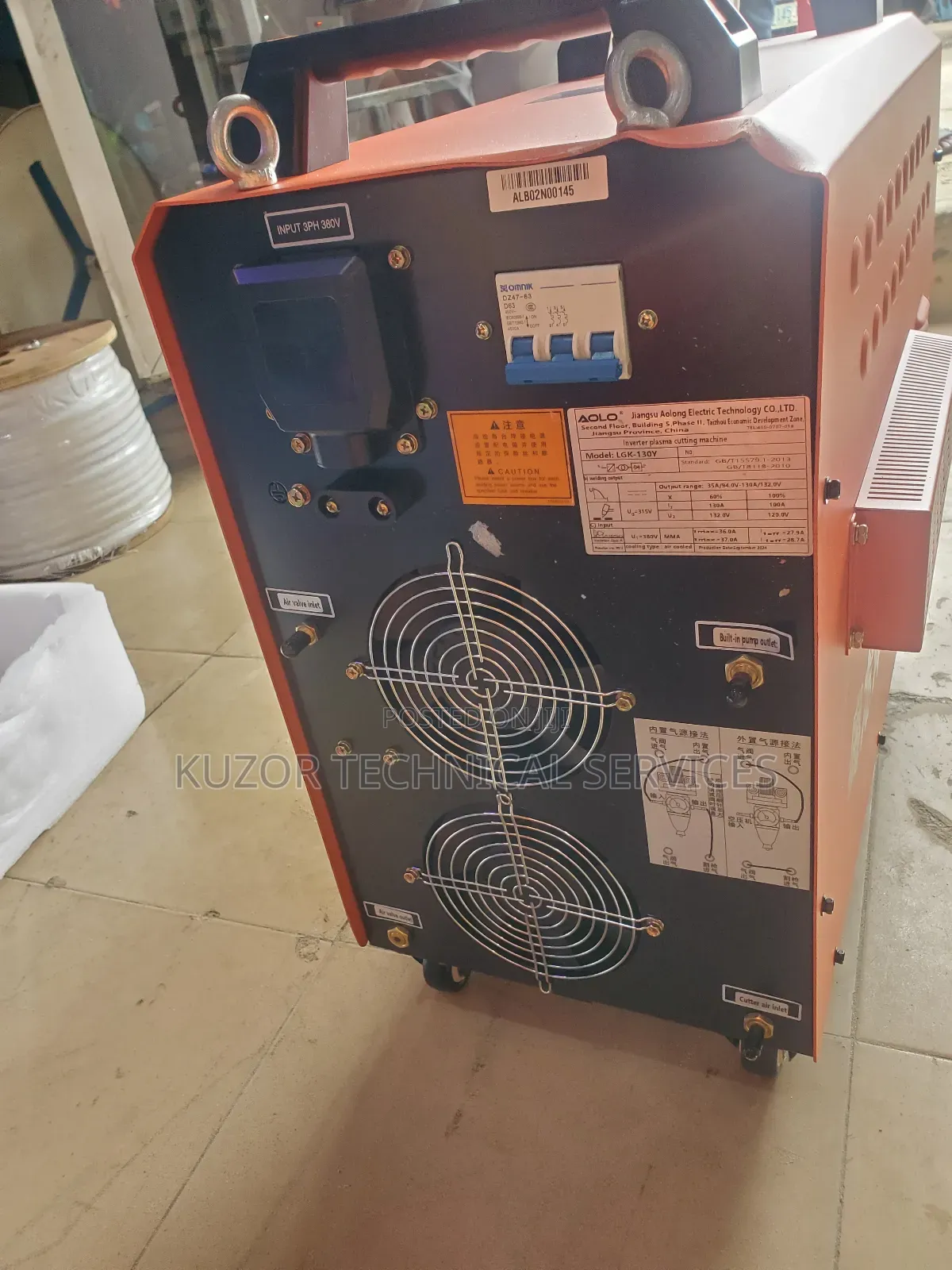 LGK-130y Inverter Welding and Plasma Cutter