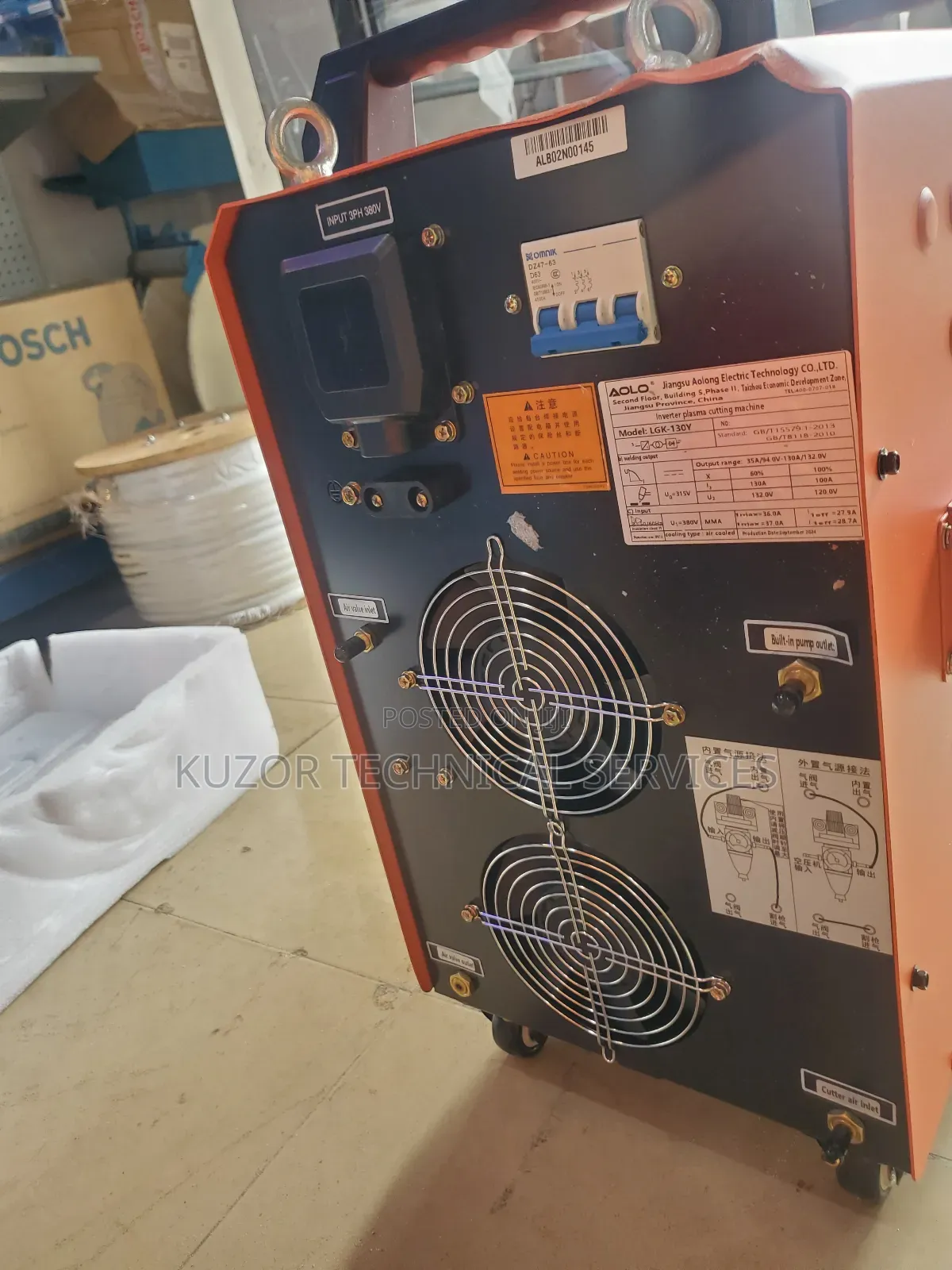 LGK-130y Inverter Welding and Plasma Cutter