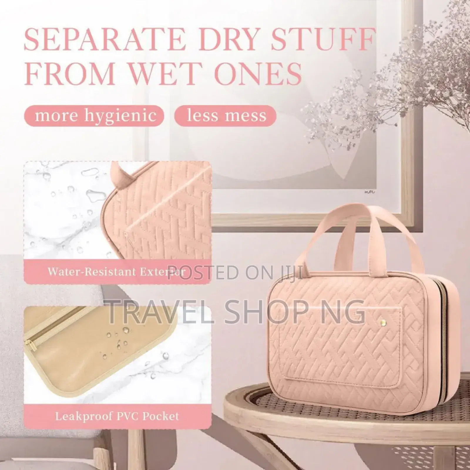 Large Capacity Hanging Toiletry Bag
