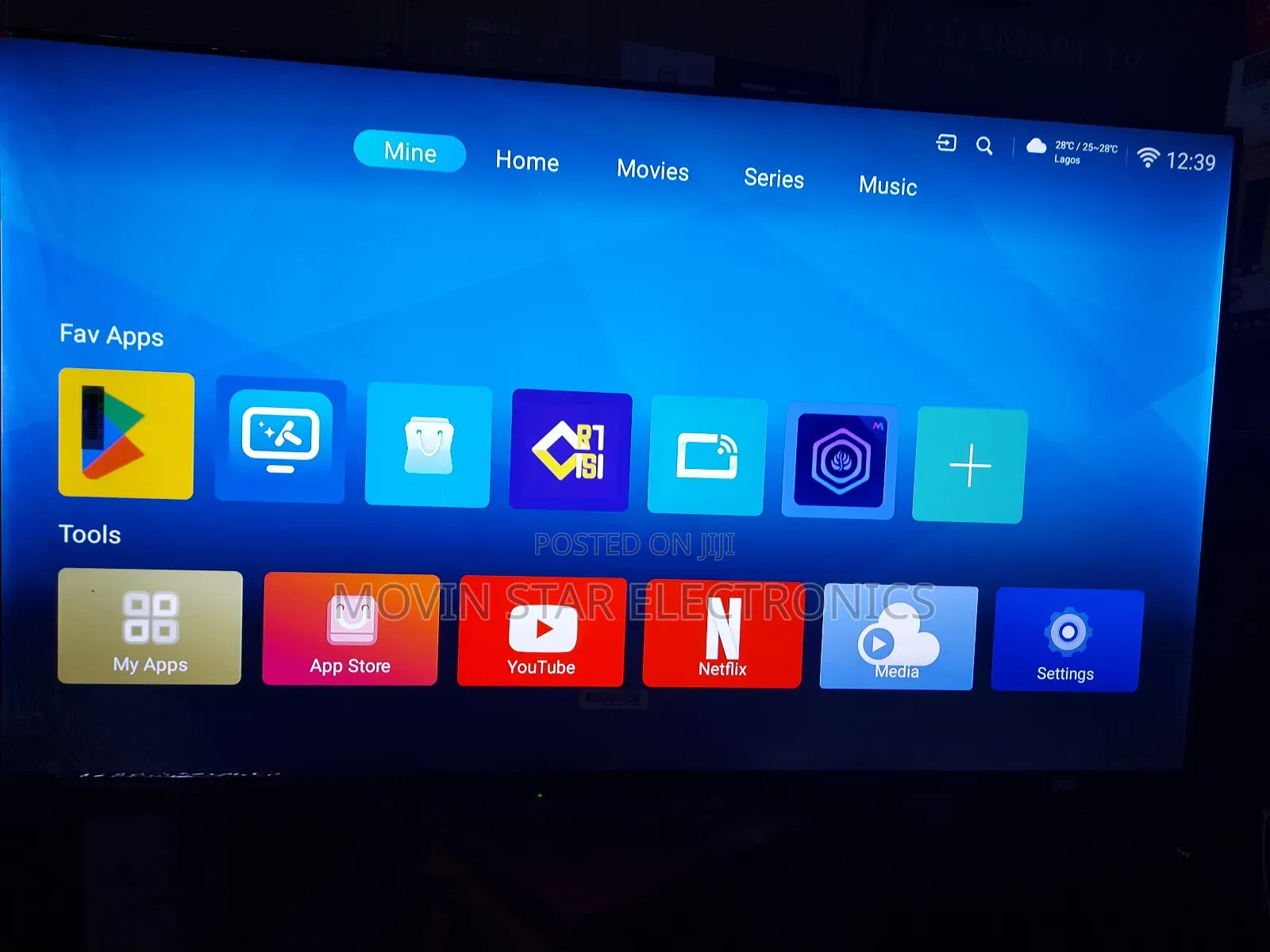 I LG 65 Inches Smart TV With Prime Video