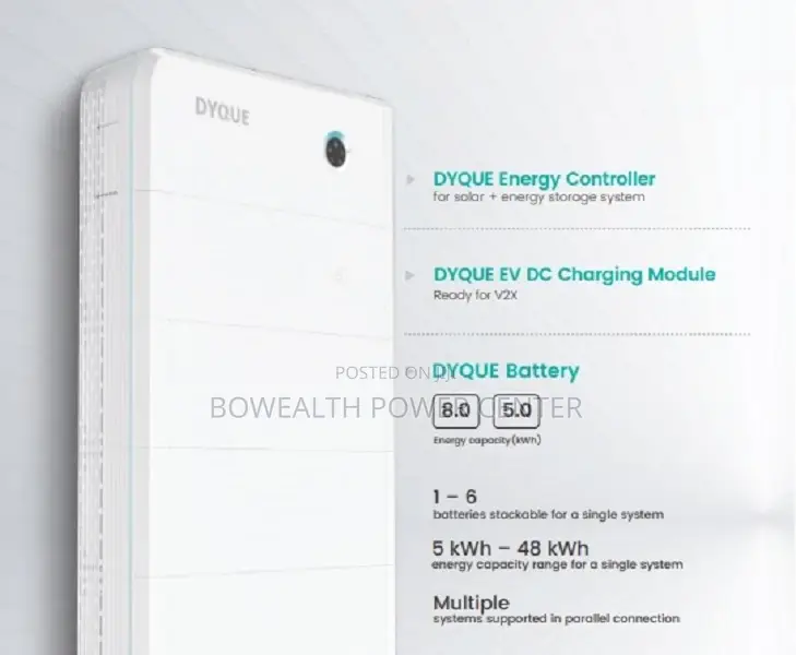 25kw Inverter Plus 8KWH Battery