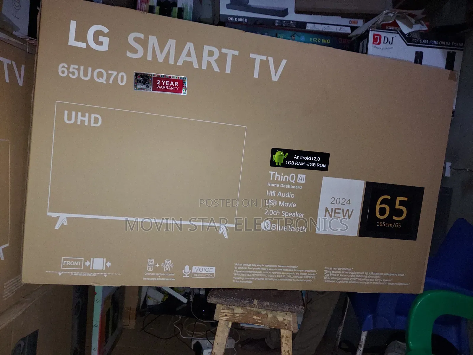 R LG 65 Inches Smart TV With Netflix