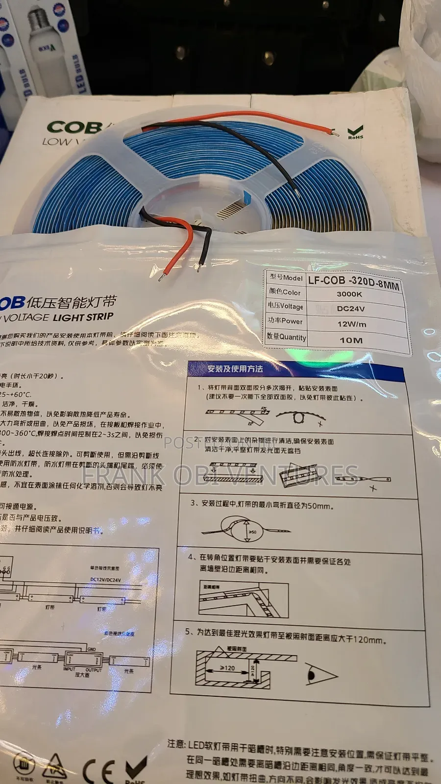 Tape Lights for Profile Lights 10m