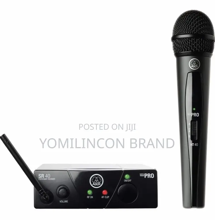 KG WMS40 Mini Single Vocal Set Wireless Microphone System.
