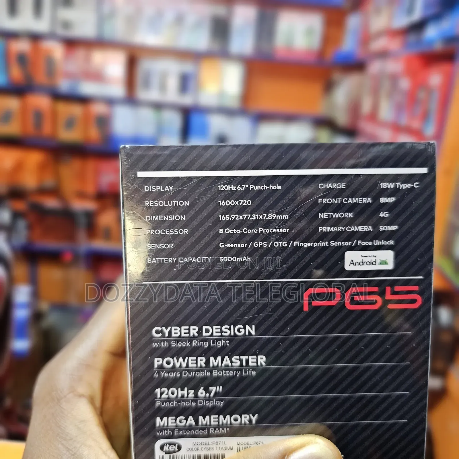 New Itel P65 128 GB