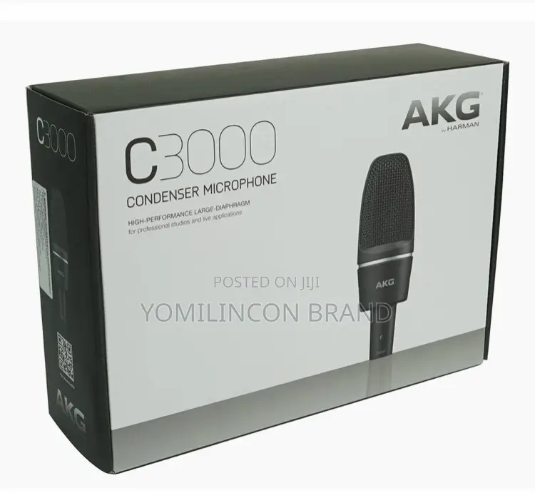 AKG C3000 Large Diaphragm Studio Condenser Microphone