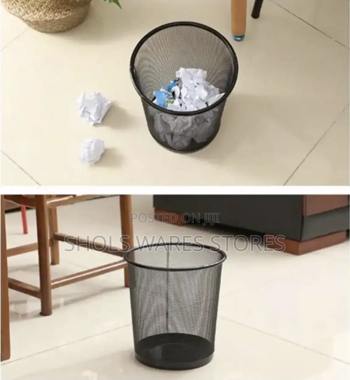 Waste Paper Iron Basket