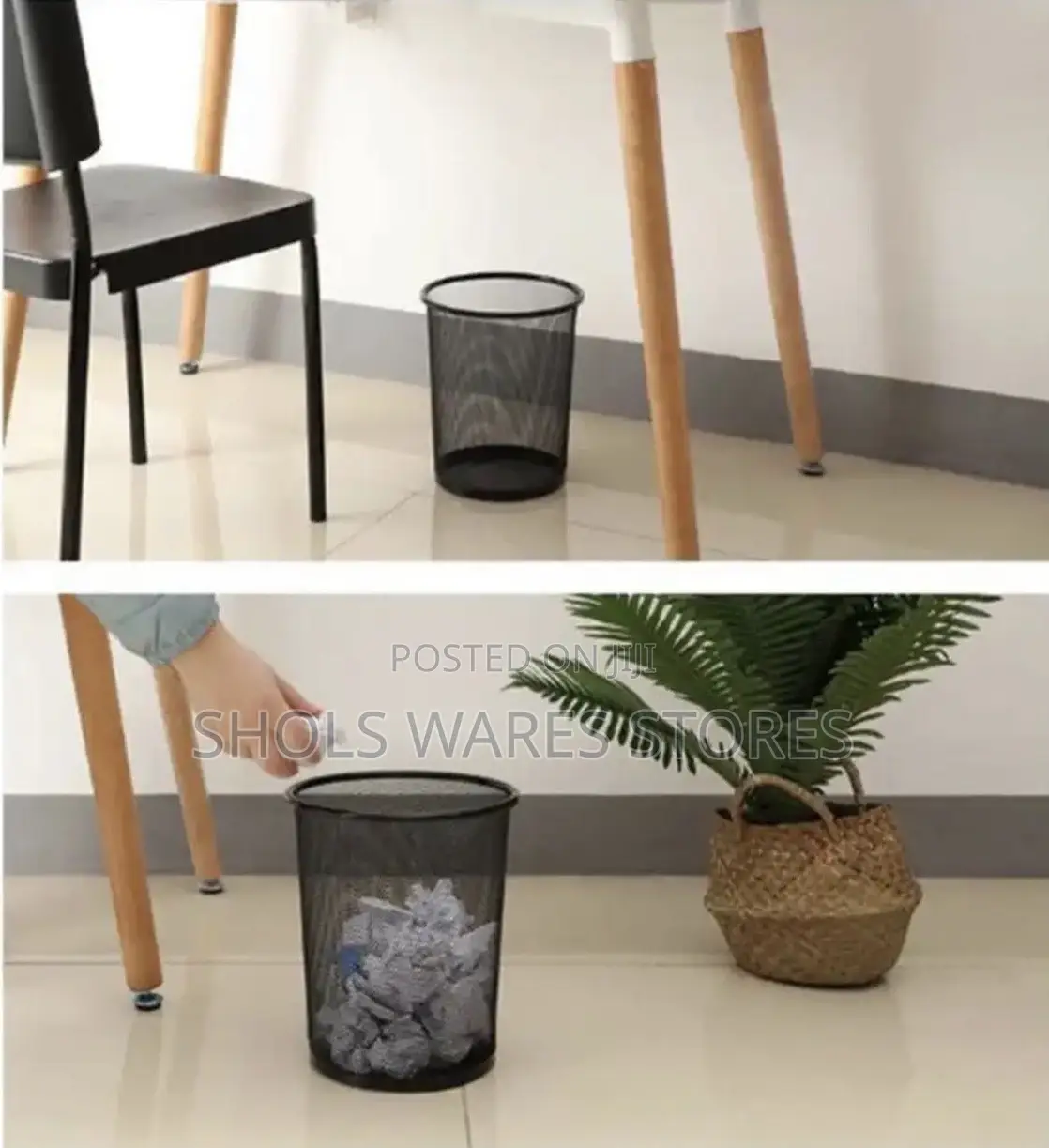 Waste Paper Iron Basket
