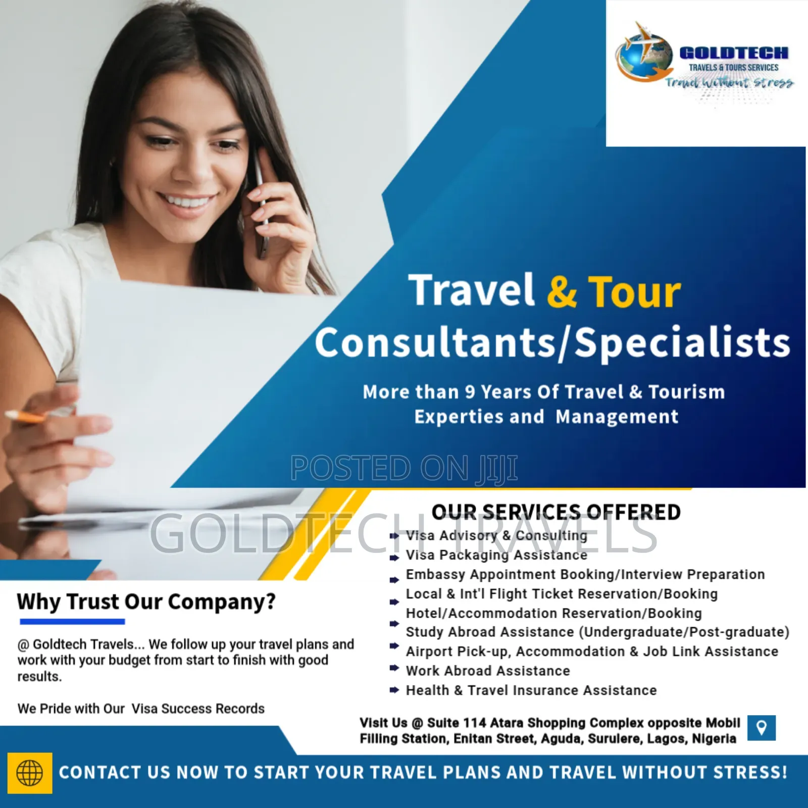 Travel to Any Country of Your Choice Without Stress