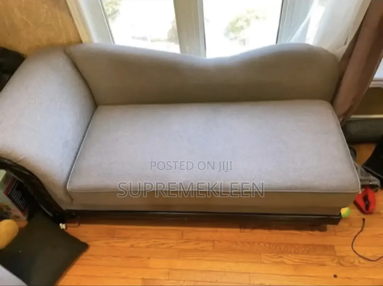 Sofa Cleaning Before/After Progress, Cleaning Service 