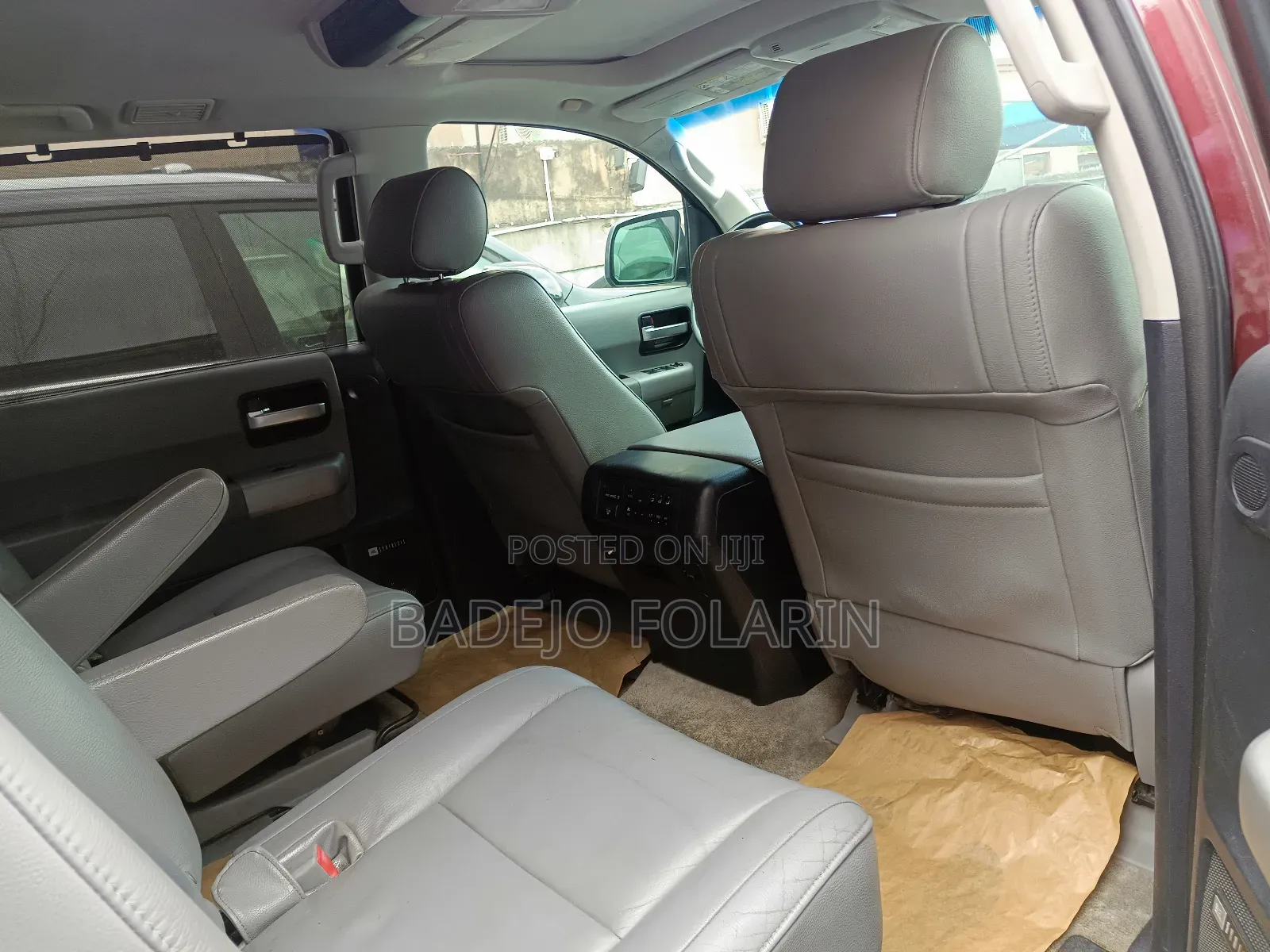 Toyota Sequoia 2008 Red