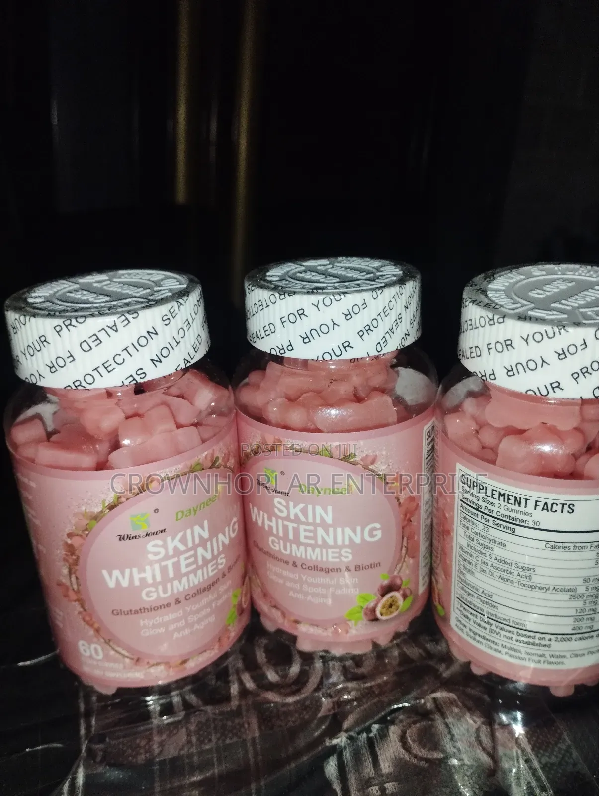 Skin Whitening Gummies ,4500each for Cartons