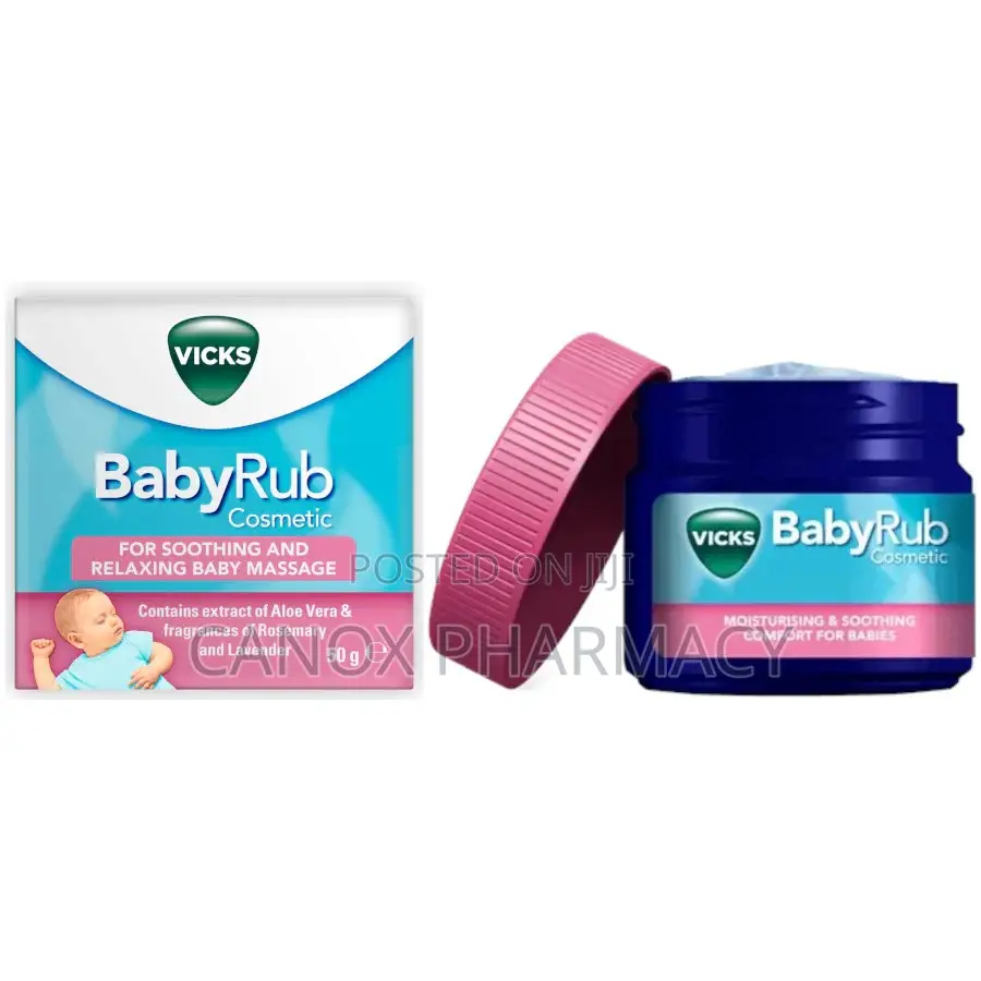 Vicks Babyrub for Soothing and Relaxing Baby Massage 50g