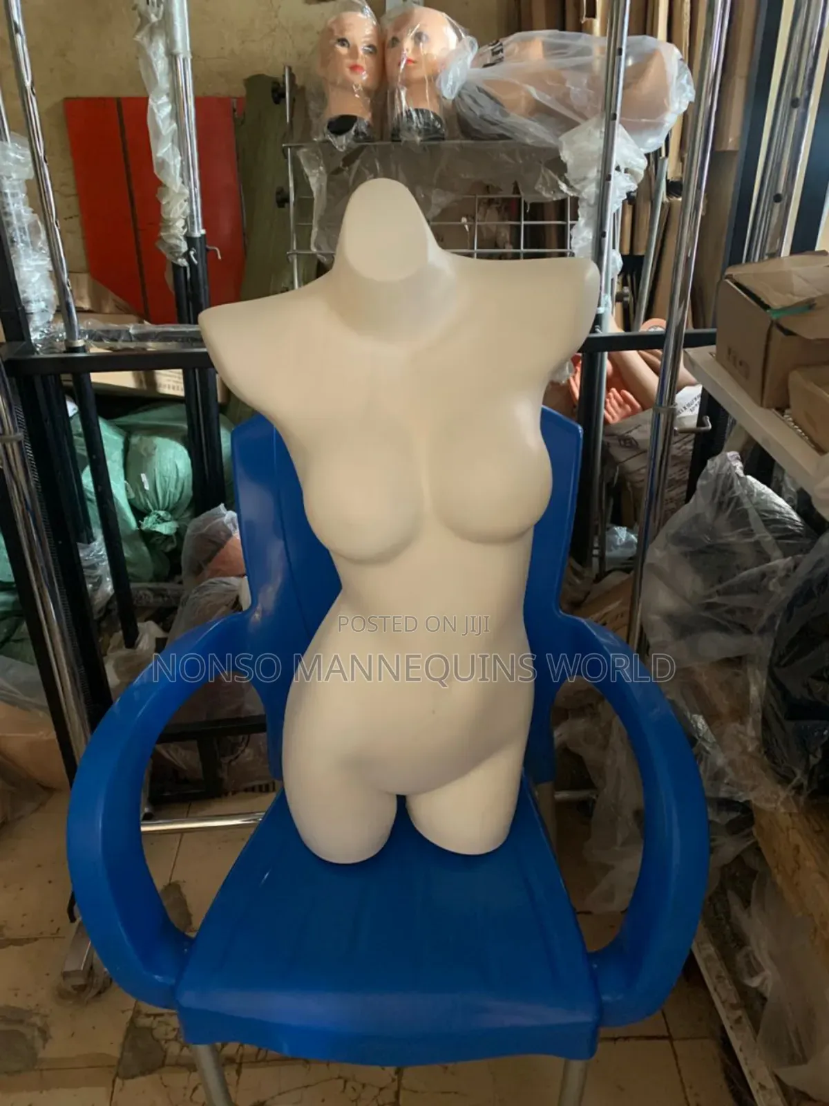 Pant and Bra White Display Mannequin