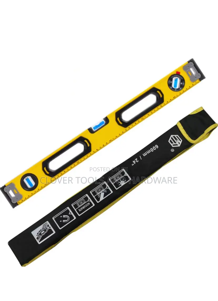 HUAQI 24” Levelertool,Powerful Magnetichigh Accuracy Torpedo