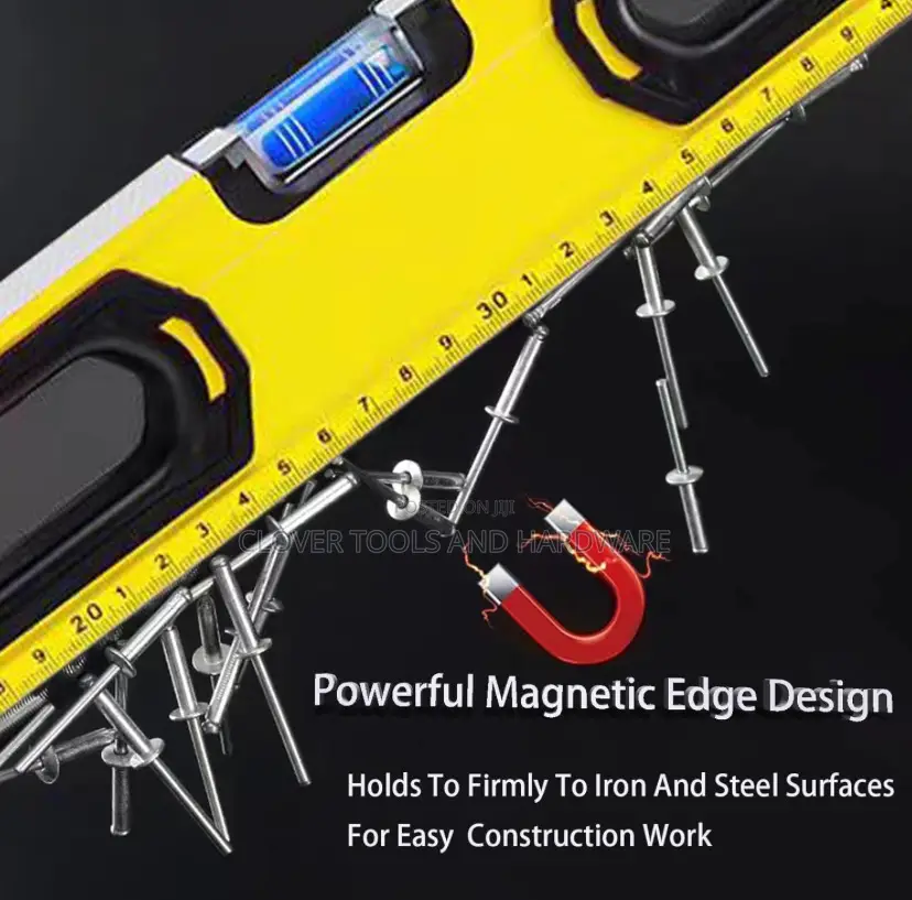 HUAQI 24” Levelertool,Powerful Magnetichigh Accuracy Torpedo
