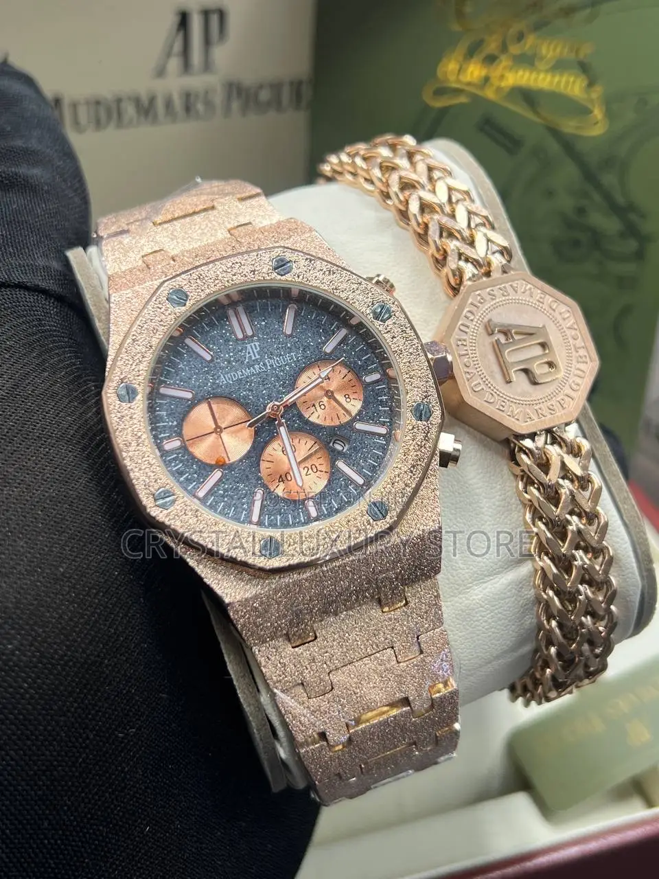 Audemars Piguet Quality Men Chain Wristwatch