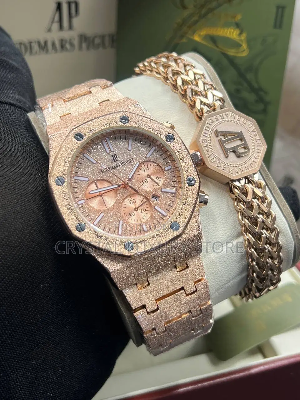 Audemars Piguet Quality Men Chain Wristwatch
