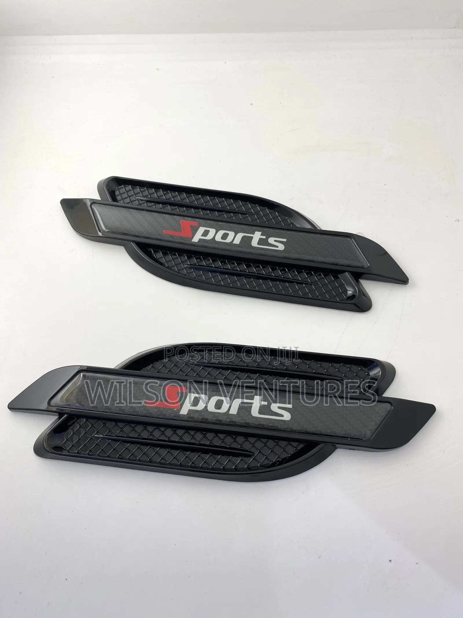 2 PCS Side Vent Fender Airflow Decorative Sticker