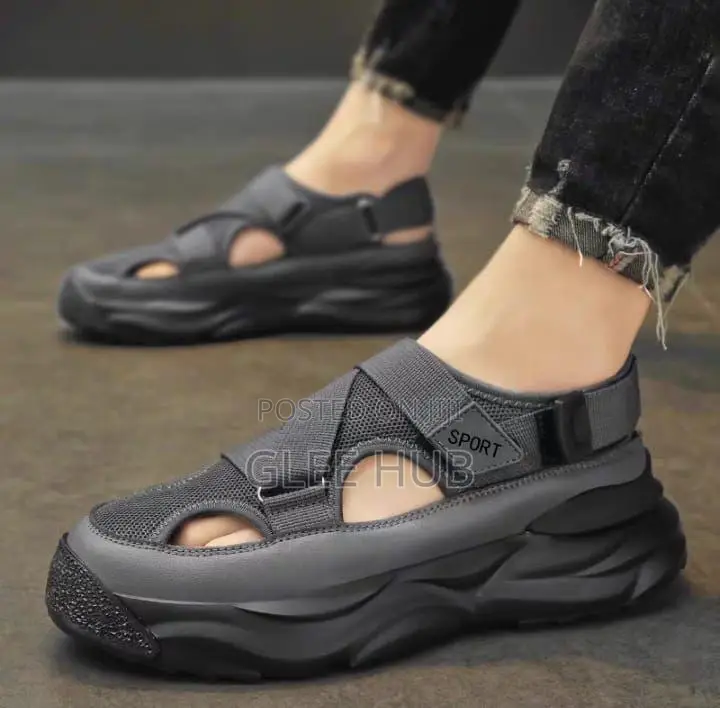 Solid Sports Sandals