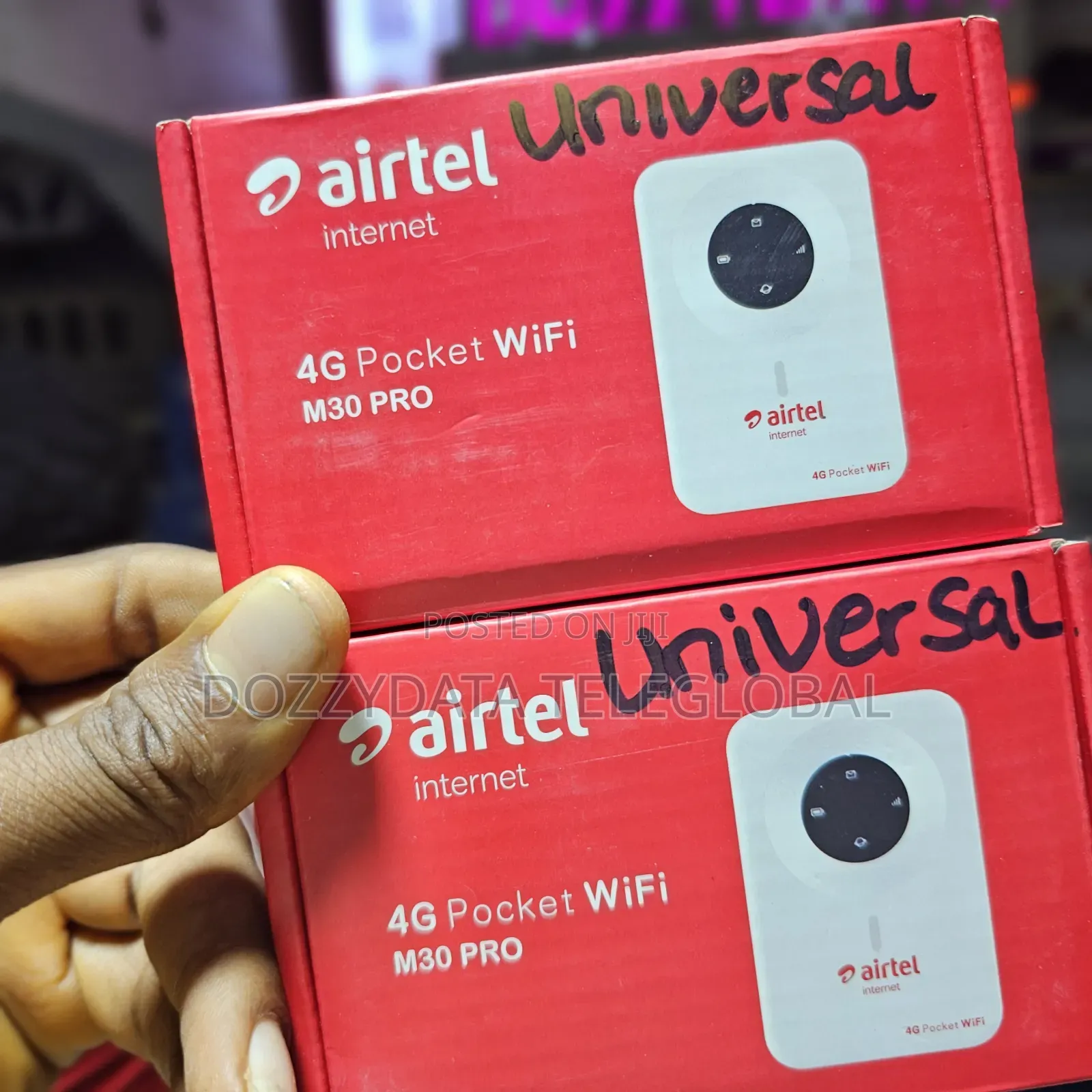 Airtel Universal Unlocked Pocket Wifi M30 Pro With 30gb Data