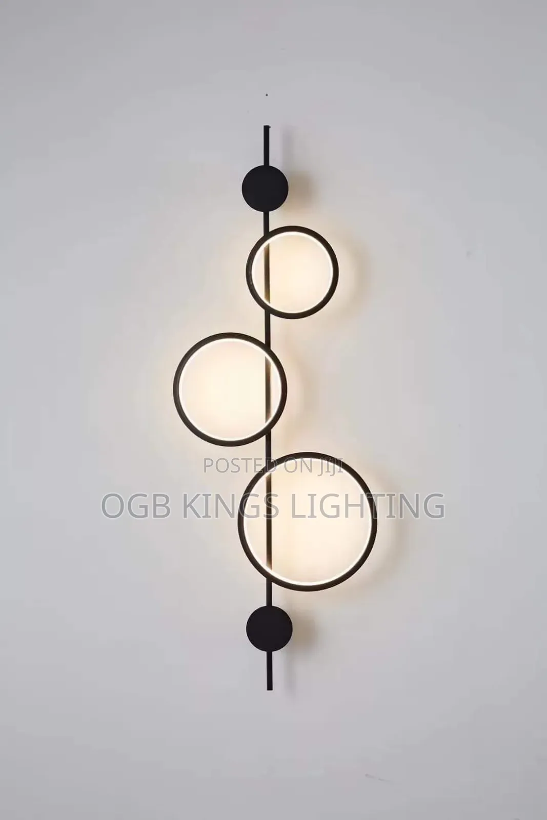 Nordic Modern Creative Blackground Wall Lamp Living Room