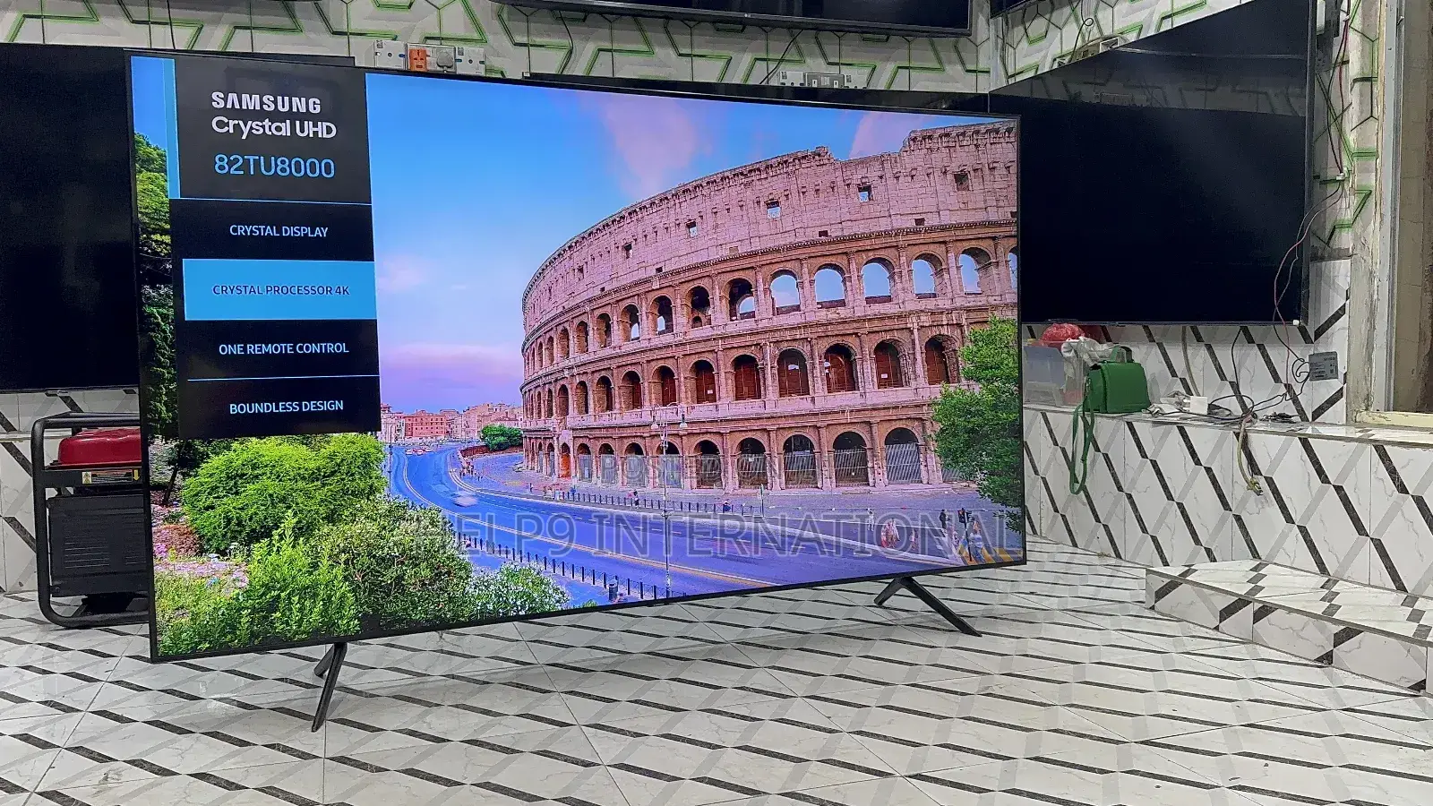 Premium Samsung 82′′ Crystal UHD Smart TV .