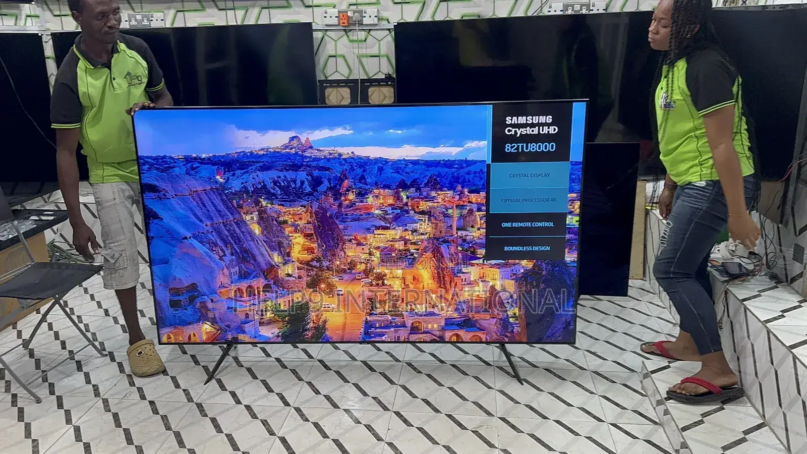 Premium Samsung 82′′ Crystal UHD Smart TV .