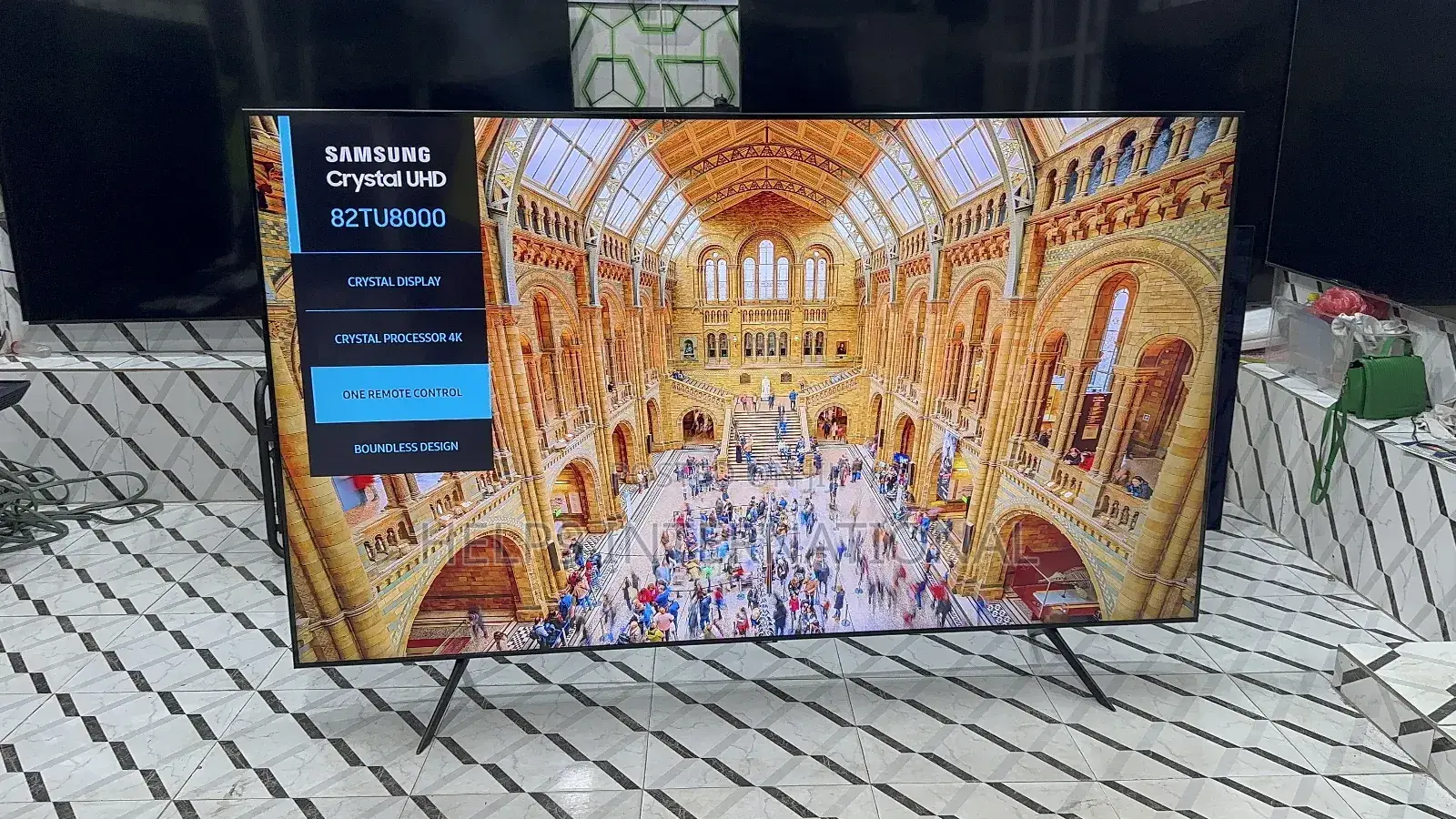 Premium Samsung 82′′ Crystal UHD Smart TV .