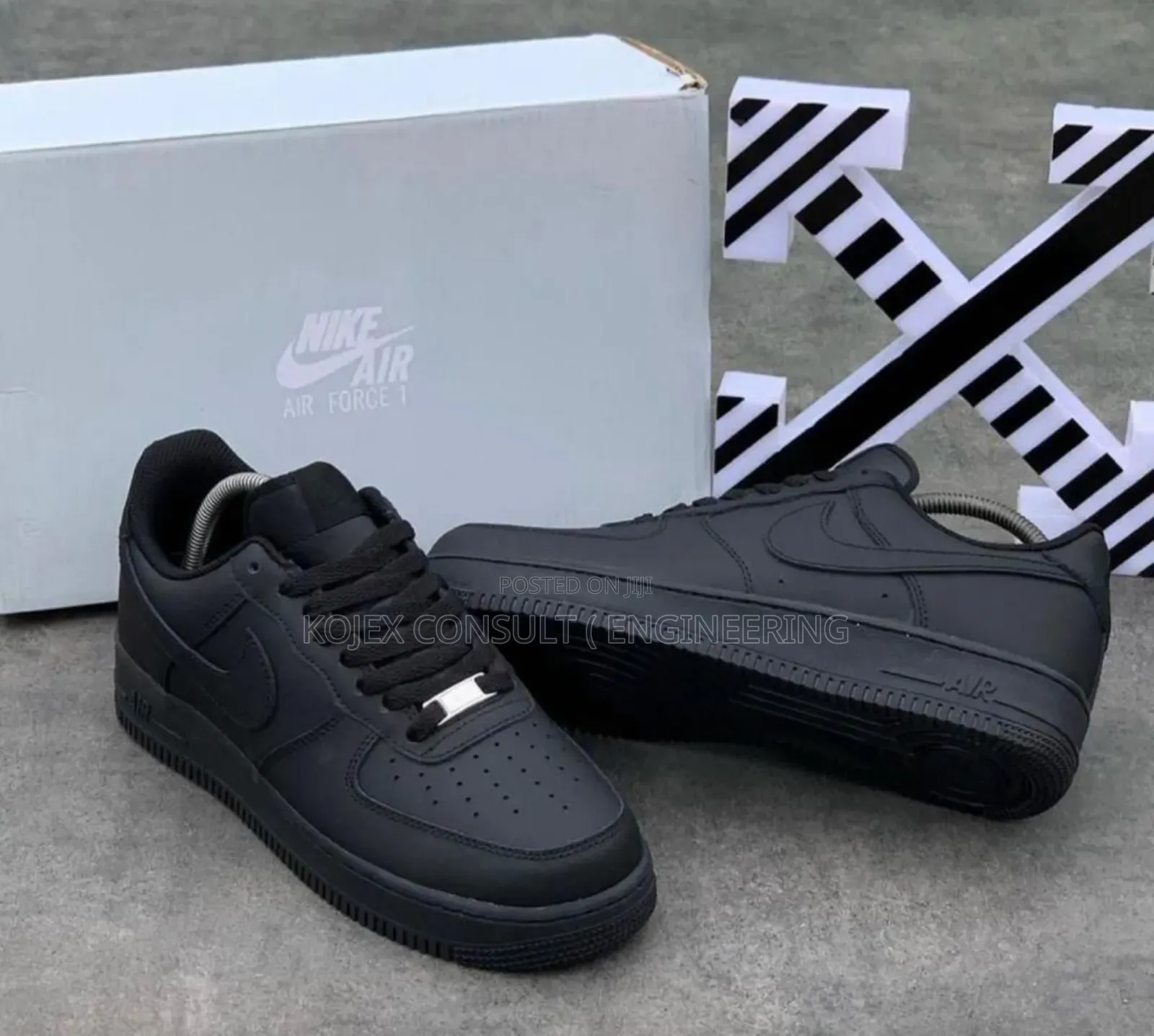 *
NEWNIKE AIR FORCE 1’07 Original Plain White Sneakers “