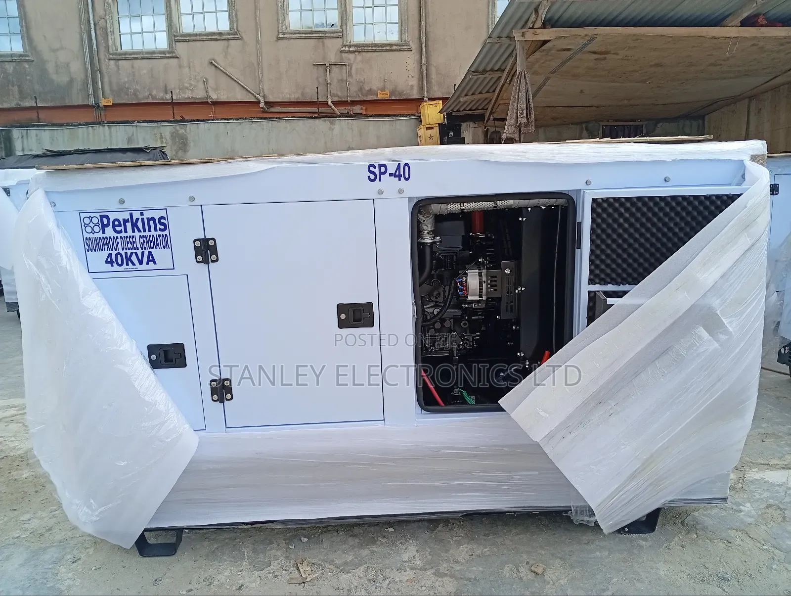 New Arrival of 40kva Perkins Soundproof Generator Diesel