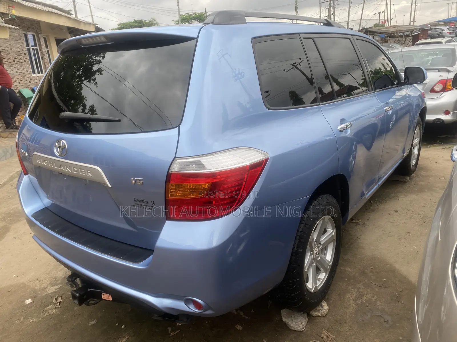 Toyota Highlander 4x4 2008 Blue