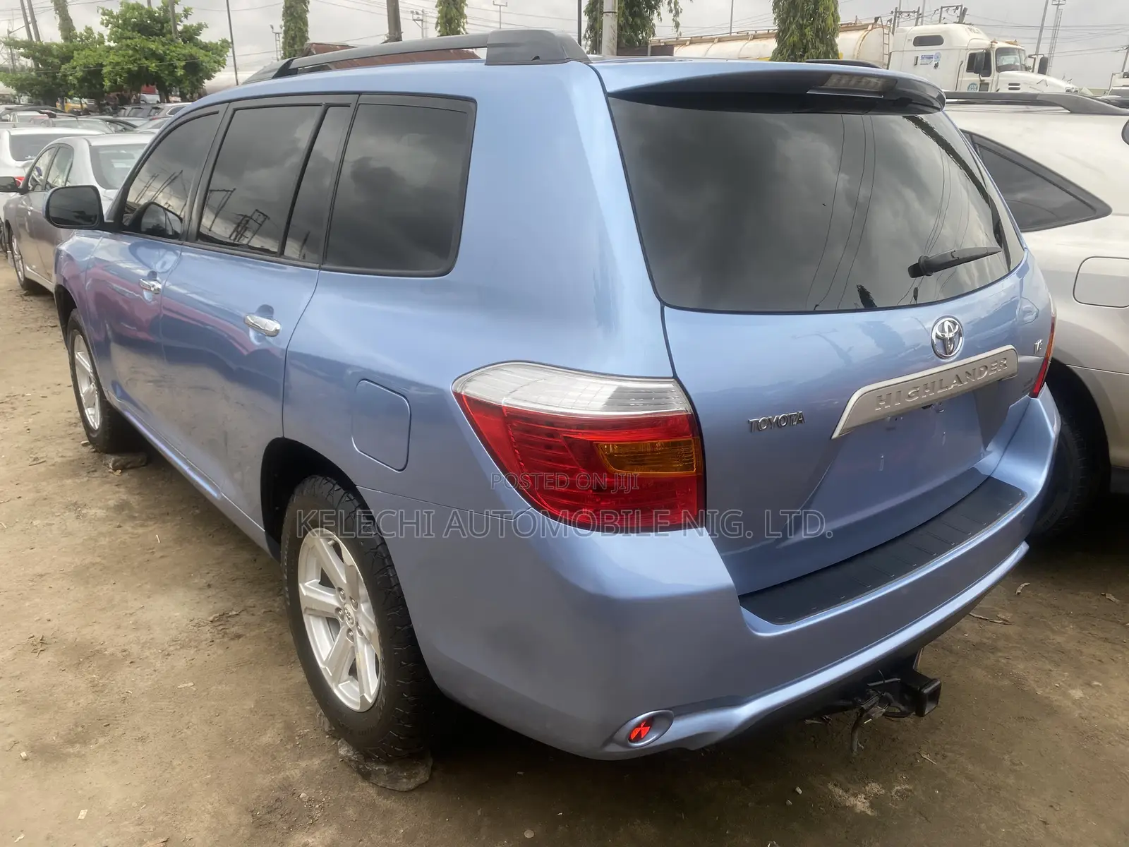 Toyota Highlander 4x4 2008 Blue