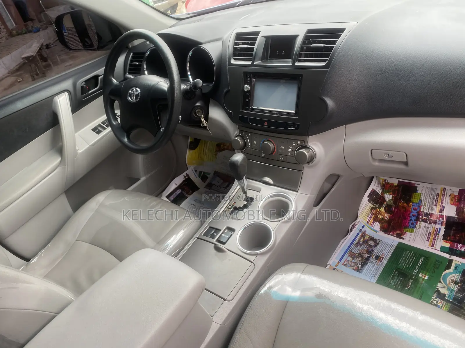 Toyota Highlander 4x4 2008 Blue