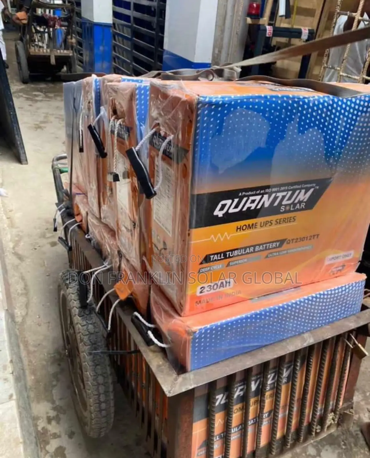 230ah Quantum Tubular Solar Inverter Battery 12V