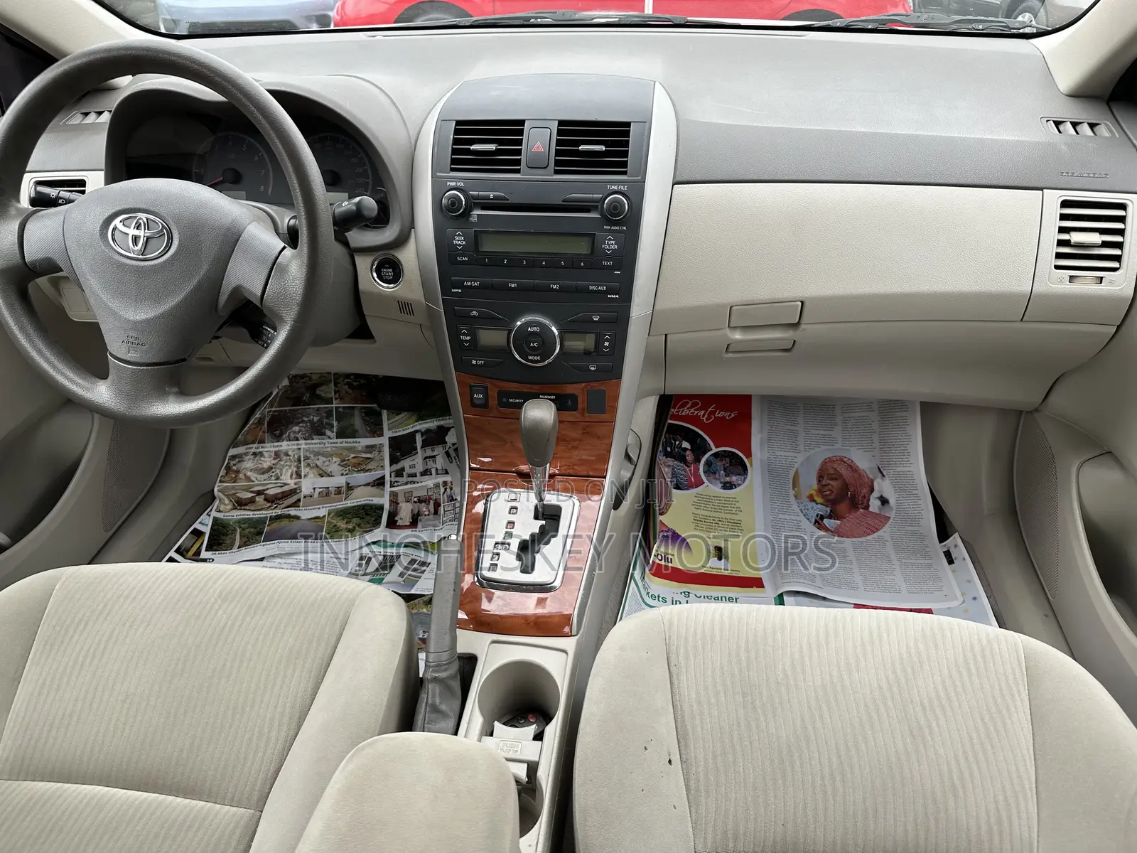 Toyota Corolla LE 4dr Sedan (1.8L 4 cyl 4A) 2009 Red