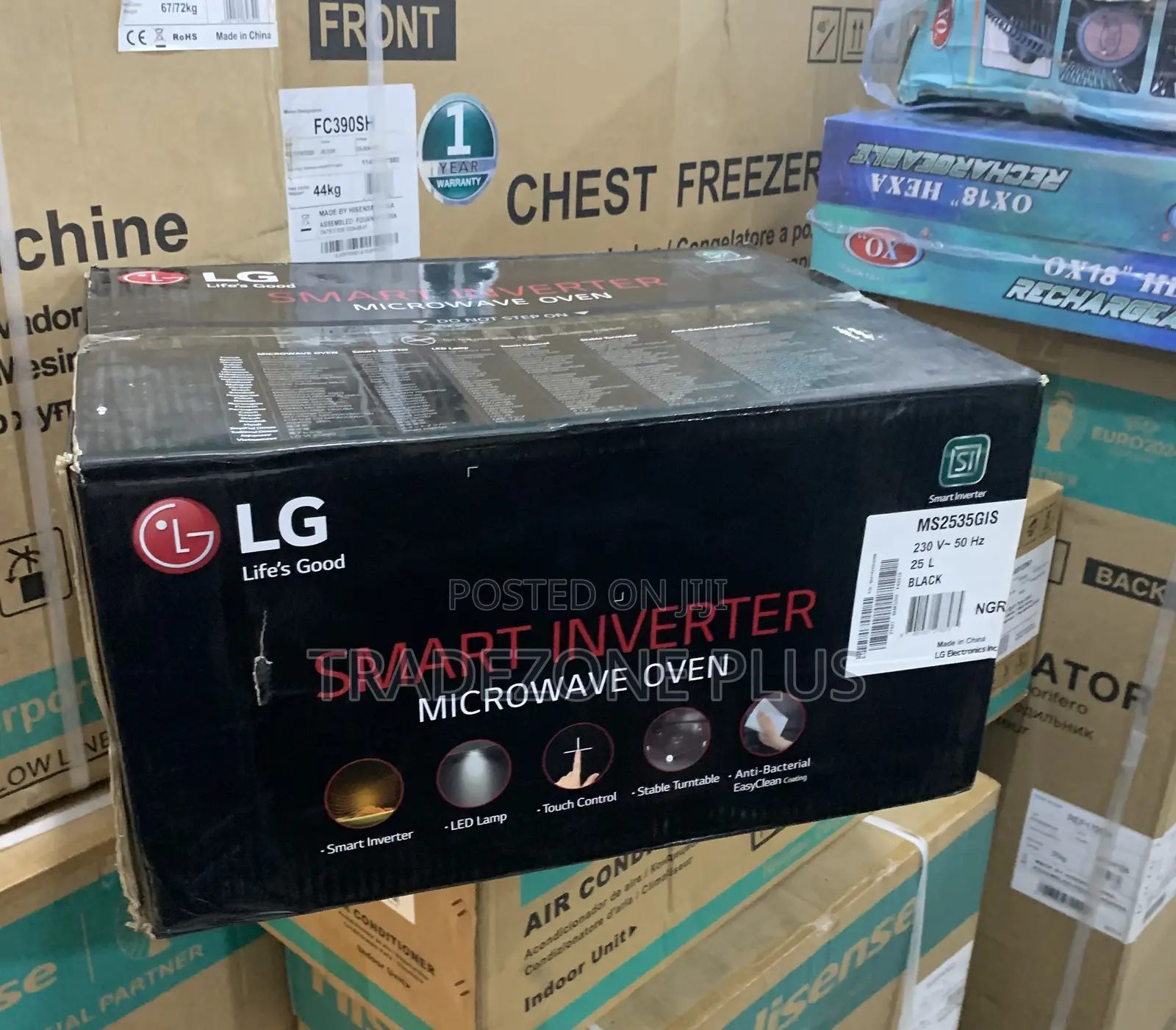 Heat Wave LG MS2535GIS Microwave Oven - 25 Liters